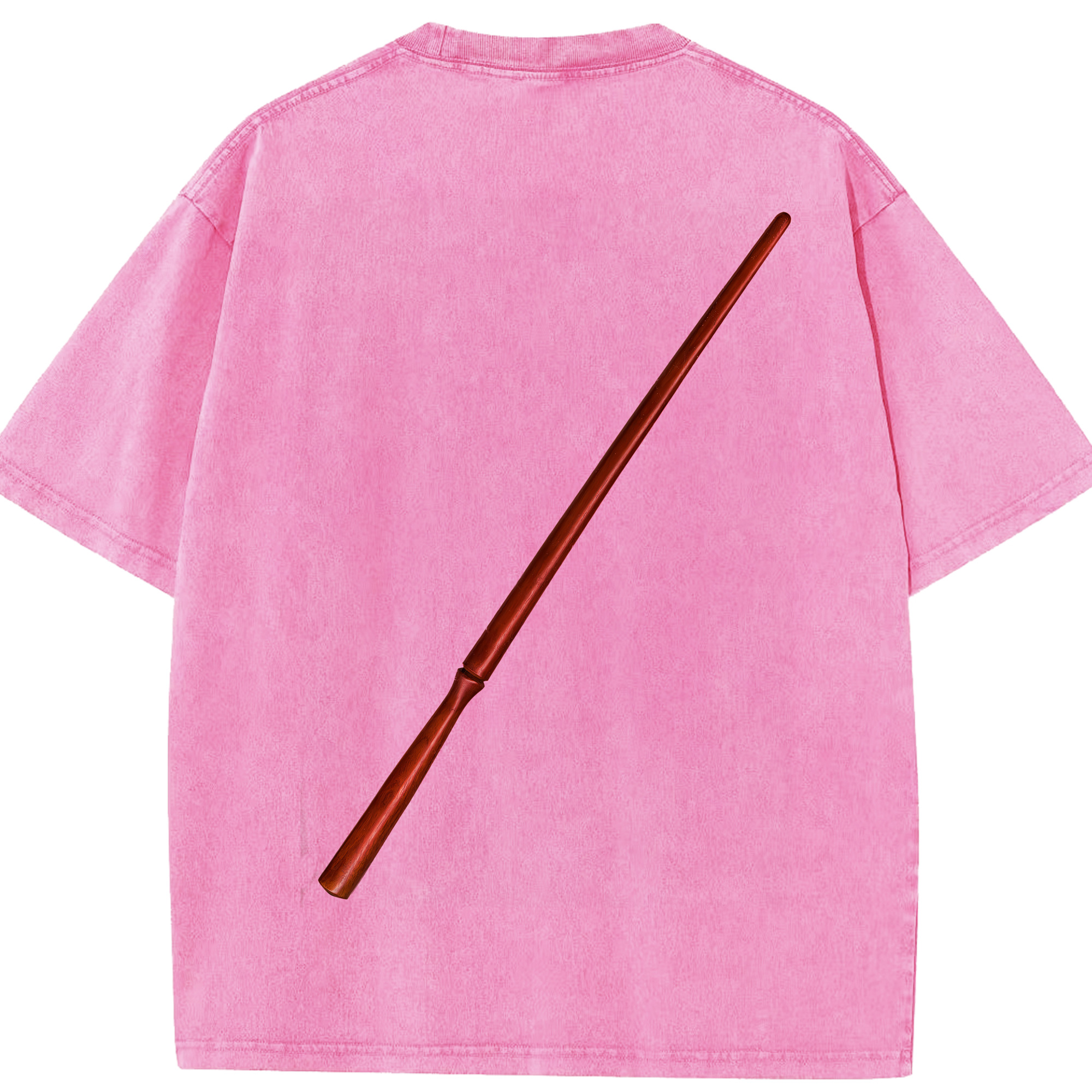 （画像用） Harry Potter ハリー・ポッターシリーズ 綿100% ヴィンテージ風 半袖Tシャツ（背面プリント）
